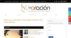 Desktop Screenshot of la-oracion.com